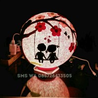 Jual lampion benang/lampu tidur u&me ukuran jumbo Murah