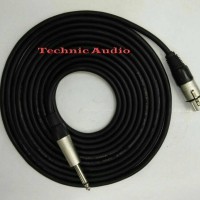 Jual kabel cable mic mik mikrofon 10 meter microphone karaoke profesional Murah