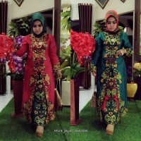Jual KEBAYA ABAYA TAFETA SET ROK SET MEISHA BANYAK WARNA Murah