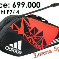 Tas badminton/tas bulutangkis/tas tenis adidas wucht P7-4 original