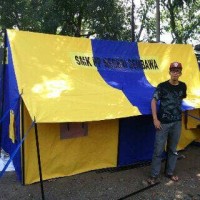Jual tenda pramuka+alas serbaguna murah Murah