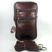 Jual Tas Sarung Dompet HandPhone 6 Inch Kulit Asli Murah