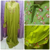 Jual Mukena Katun Terusan Abaya - Langsungan - Tanpa Kepala Murah