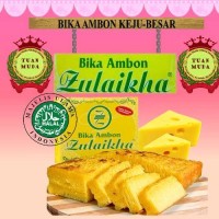 Jual bika ambon zulaika rasa keju ukuran kecil Murah
