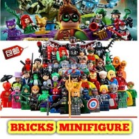 Jual GRATIS LEGO MINIFIGURES Super Hero batman star wars friends nexo ninja Murah