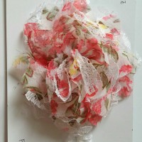 Jual headband red flower Murah