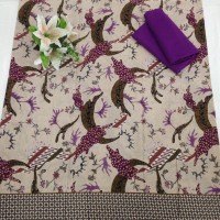 KKK315 Kain Batik Katun Bahan Seragam Murah Kebaya Kutubaru
