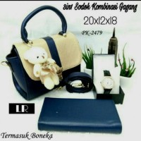 Tas Paket Murah Tas Wanita Terbaru Tas Pesta Lokal Jam Tangan Navy
