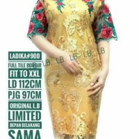 Jual AGS 24 Pakaian midi dress brokat premium import Code 29 Murah
