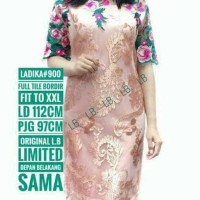 Jual AGS 24 Pakaian Dress brokat premium import Code 30 Murah