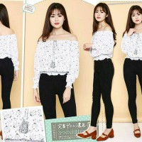 Jual A10453 BLOUSE SABRINA ROSE MINI Murah