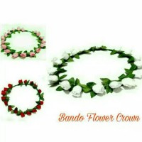 Jual Bando Flower Crown Bunga Mahkota Cantik Ala Princess Murah