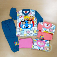 Jual PIYAMA ANAK TSUM TSUM BAJU TIDUR ANAK CEWE PAJAMAS KIDS GIRL HADIAH Murah