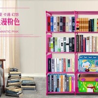 Jual Rak Portable Serbaguna 2 Sisi Lemari Buku Rak Multifungsi Murah