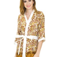 Jual L-875 Cute Elegant Pattern Lingerie Kimono Murah