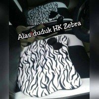 Alas Duduk Jok Mobil/Sofa/Kursi/Lesehan/Hello Kitty/zebra hitam putih
