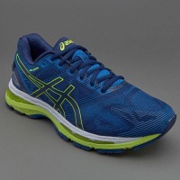 Sepatu Lari Asics Gel Nimbus 19 Indigo Blue Safety Yellow