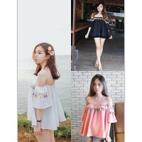 Jual HV8397 Atasan Murah Atasan Wanita Barbie Top KODE BIS8451 Murah