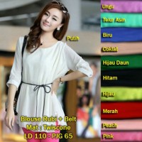 Jual Blouse Rubi SW pakaian wanita blouse warna warni Murah