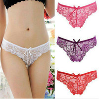 Jual Premium CELANA DALAM G-STRING WANITA GSTRING SEXY RENDA TRANSPARAN Mur Murah