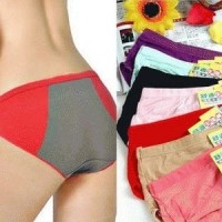 Jual New Celana Dalam Menstruasi CD Mens Haid Anti Bocor Tembus All Size Murah