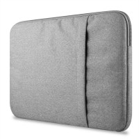 Jual Tas Laptop / Softcase 14inch Nylon Sleeve Case - Abu Murah