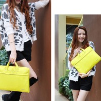 Jual Tas / Hand Bag Case Polkadot laptop for Macbook Air 11
