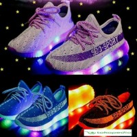 Jual SEPATU ANAK IMPORT LED SPORT 26-30 KL29 MURAH Murah