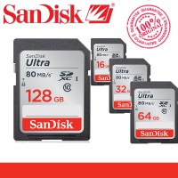 SD Card SanDisk Ultra Class10 64 Gb 64Gb 80 Mb/s Memory Card Camera