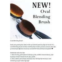 Jual Oval Blending Brush Make Up (Kuas Oval) B23 8149 Murah