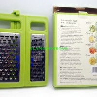 Jual P4 4 in 1 Fold Box Grater / Foldable Nicer Dicer Murah
