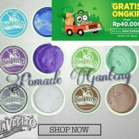 Jual Pomade Suavecito Warna colour wax clay(pomade warna)sample-Free sisir! Murah