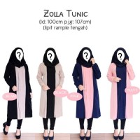 Baju Atasan Dress Batik Pakaian Wanita Baru ZOLLA TUNIC