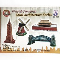 Jual Puzzle 3d - World Famous Mini Architecture Series 3 Murah