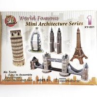 Jual Puzzle 3d - World Famous Mini Architecture Series 1 Murah