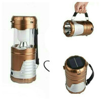 Jual BEST SELLER Lampu Lentera MINI + Senter + Solar Powerbank / Camping La Murah