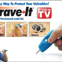 Jual Termurah Engrave It / Engraveit Pen - Akal Ukir Serbaguna (2 MATA BOR) Murah