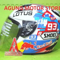 Helm Half SHOEI Replika RED BULL
