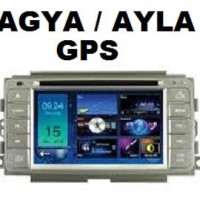 TV Mobil Double din OEM Agya Ayla GPS