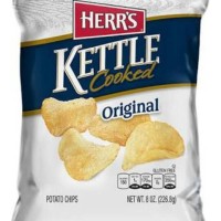 Jual Herr's Kettle Cooked Original Potato Chips - Snack Kentang USA Import Murah