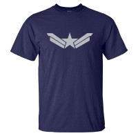 Jual Kaos Superhero Captain America Silver - Tipe 2 Murah