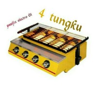 Jual kompor gas panggangan sosis 4tungku GETRA Murah
