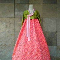 Jual hanbok baju adat / tradisional korea import hambok hanbook handbok Murah