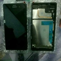 lcd plus touscren sony Z3 plus frame original