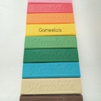 Jual Mercolade Rainbow Compound Eceran - Coklat Batangan Aneka Warna & Rasa Murah