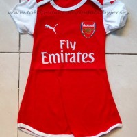 Jual Dress Baby Baju Bola Bayi Jersey Arsenal *HOME* Murah