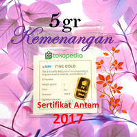 Jual Logam Mulia 5gr Emas Antam Include Sertifikat Murah