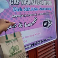 Jual produsen grosir wingko babat semarang cap tiga kelapa muda Murah