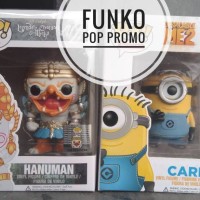 Jual Funko pop promo hanuman n carl minion Murah