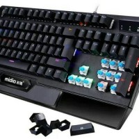 Jual Pro USB Wired Mechanical Gaming Keyboard Laser Carving Backlight Dota Murah